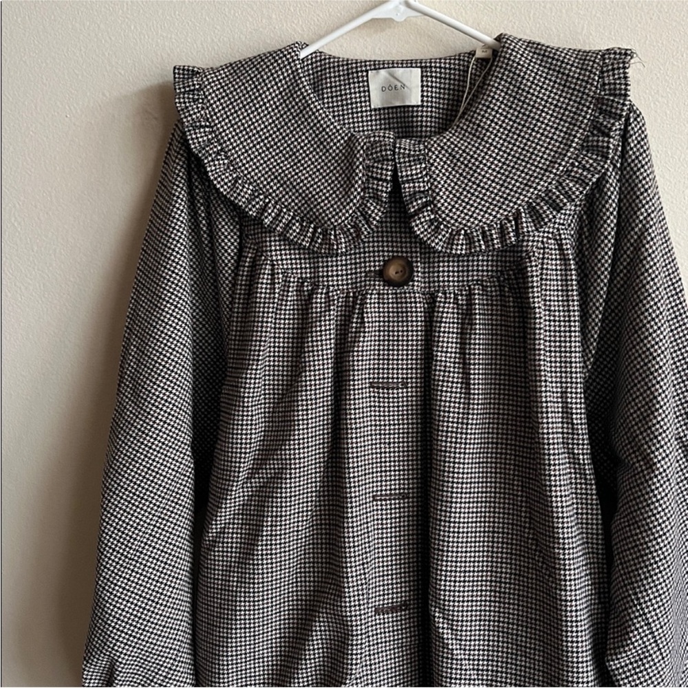 NWT Doen Grove Jacket Montreal Plaid - Picture 3 of 6
